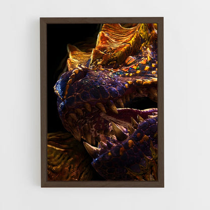 ap-monster hunter-5 cadre Bois foncé