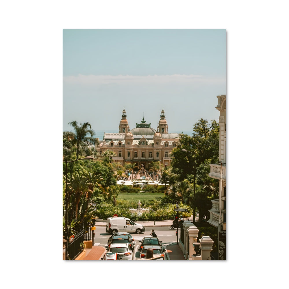 Poster Balcon sur Monte Carlo