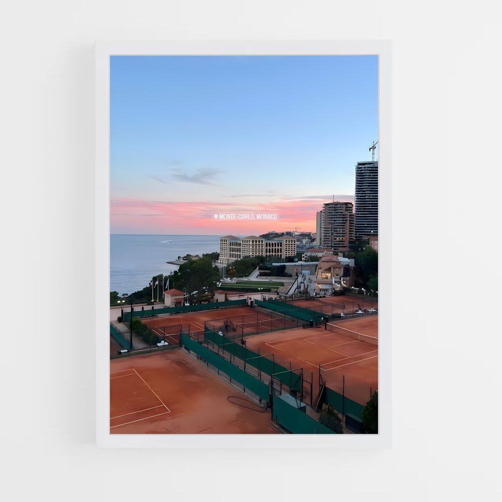 ap-monte carlo masters tennis-2 cadre Blanc