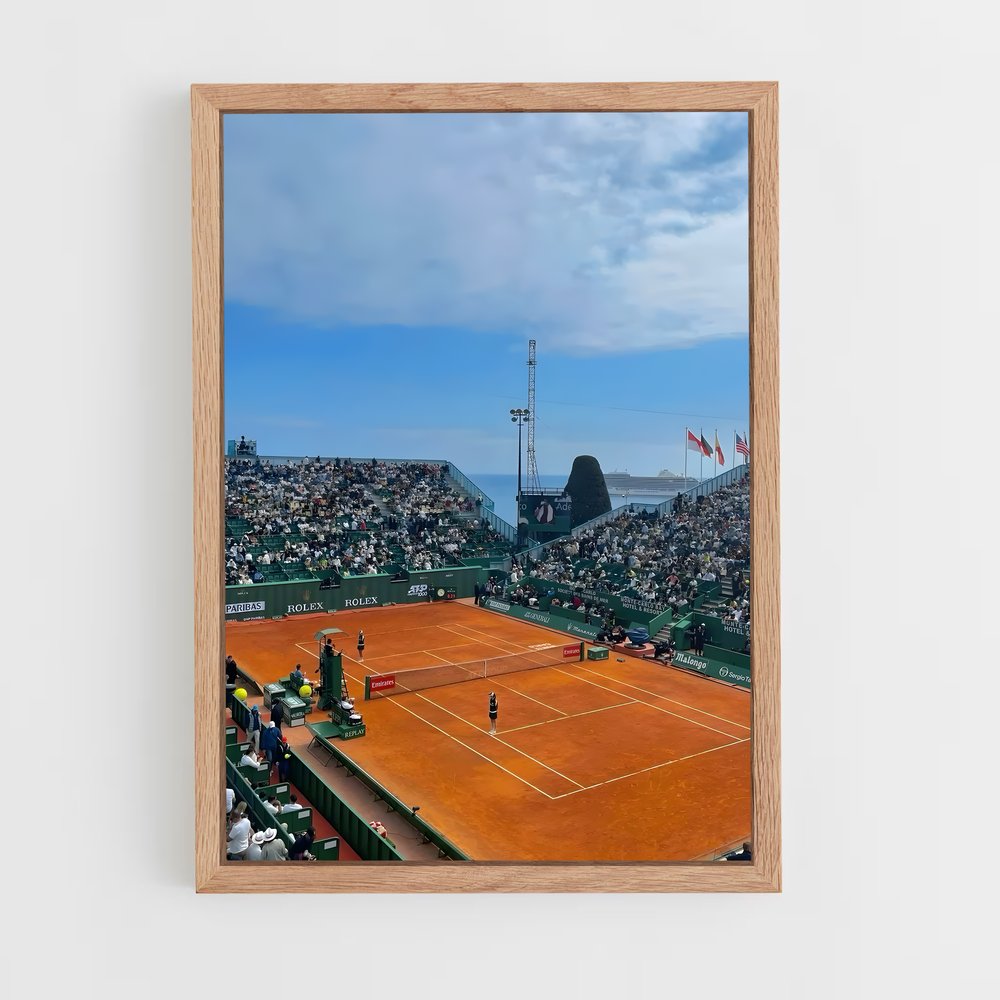 ap-monte carlo masters tennis-4 cadre Bois clair