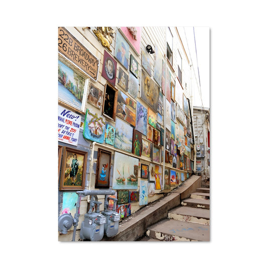 Poster Murs de Montmartre