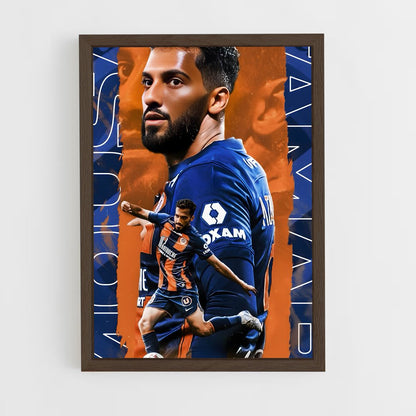 ap-montpellier hsc-2 cadre Bois foncé