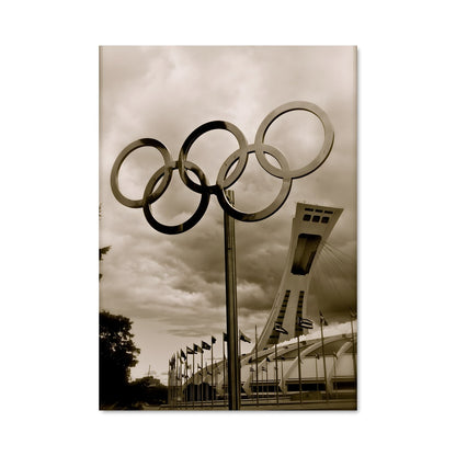 Poster Anneaux Olympiques