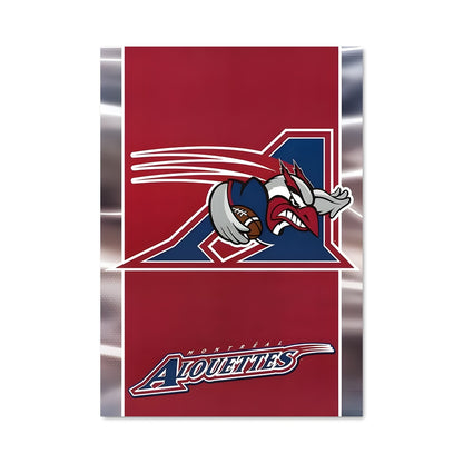 Poster Alouettes en Rouge