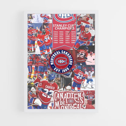 ap-montreal canadiens-1 cadre Blanc