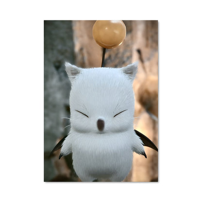 Poster Chaton Éclairé