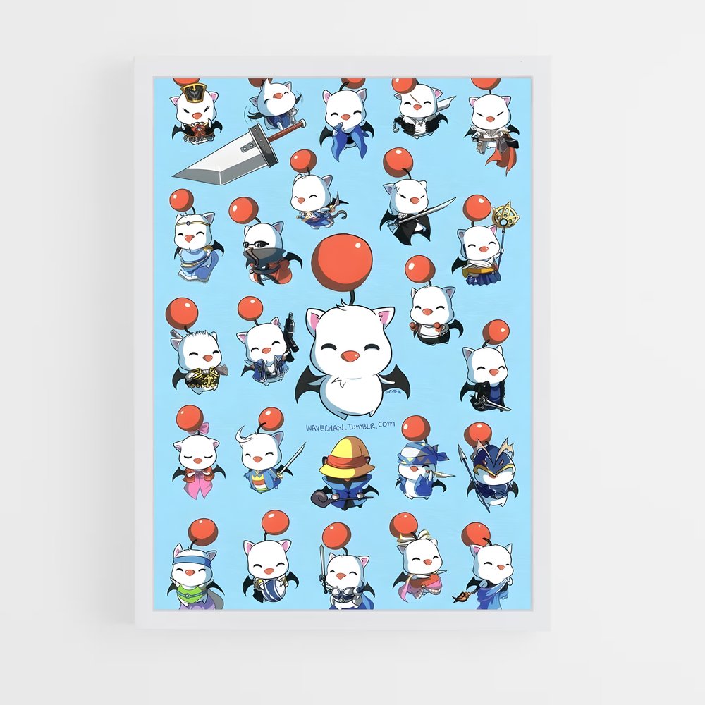 ap-moogle-4 cadre Blanc