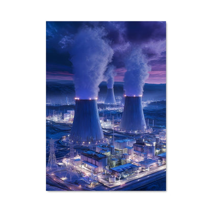 Poster Énergie Nocturne