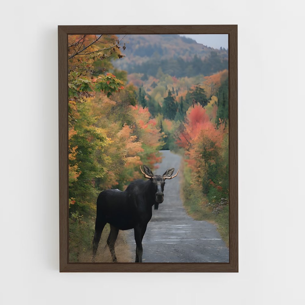 ap-moose-4 cadre Bois foncé