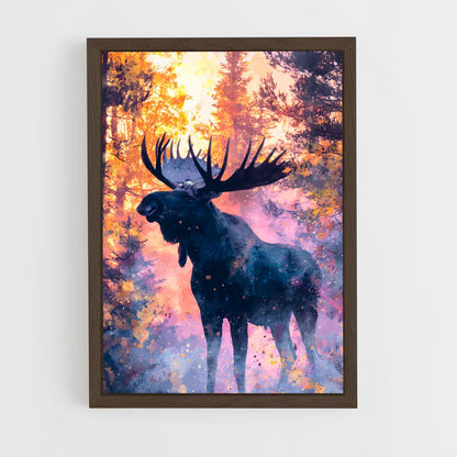 ap-moose-6 cadre Bois foncé