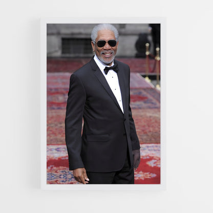 ap-morgan freeman-7 cadre Blanc