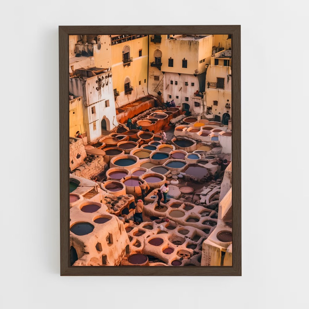 ap-morocco-10 cadre Bois foncé
