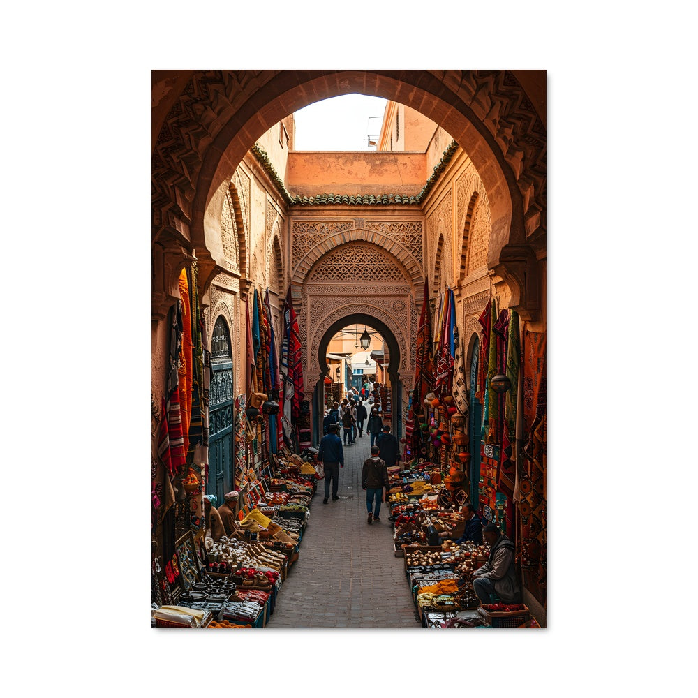 Poster Couleurs du Souk