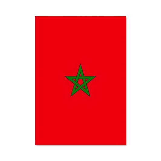 Poster La Fierté Marocaine