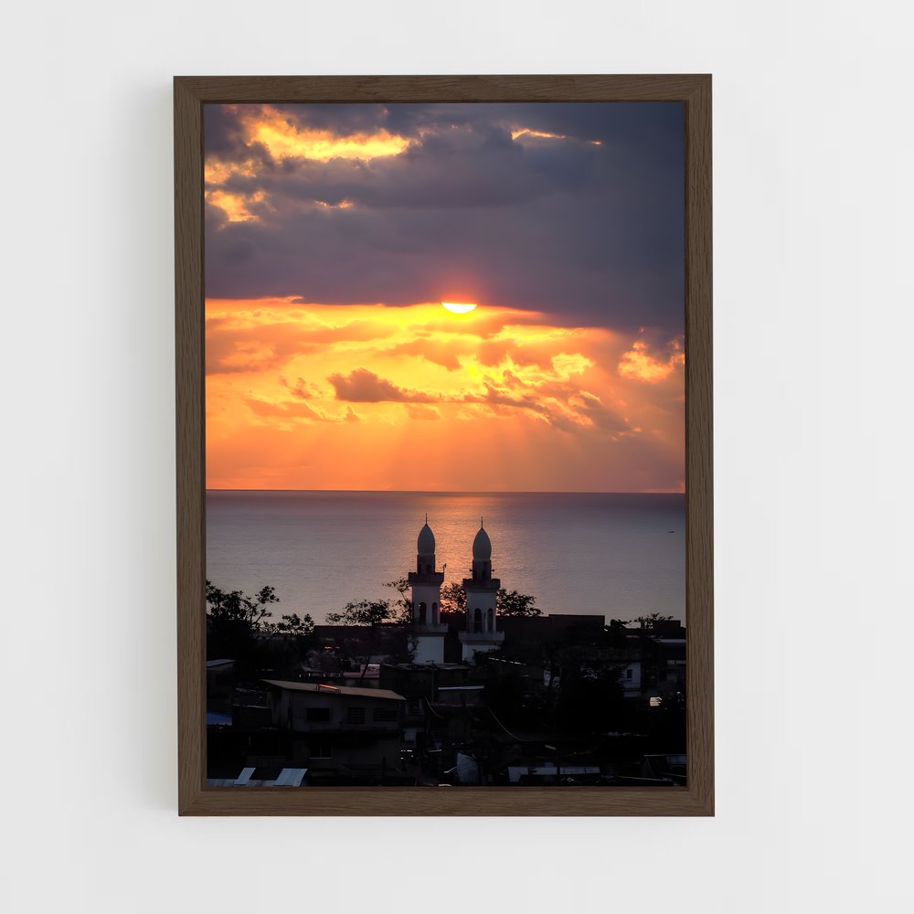 ap-moroni-4 cadre Bois foncé