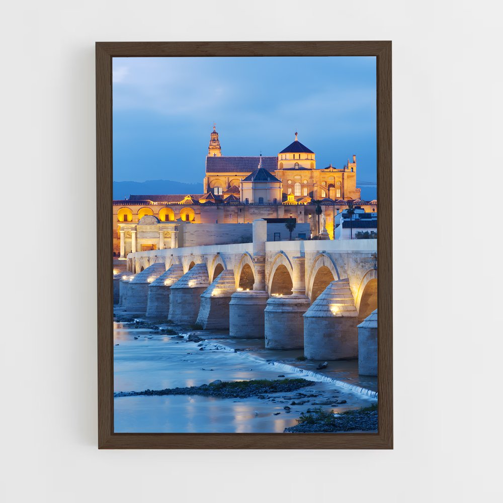 ap-mosque cordoba-1 cadre Bois foncé