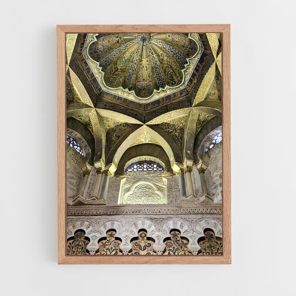 ap-mosque cordoba-5 cadre Bois clair