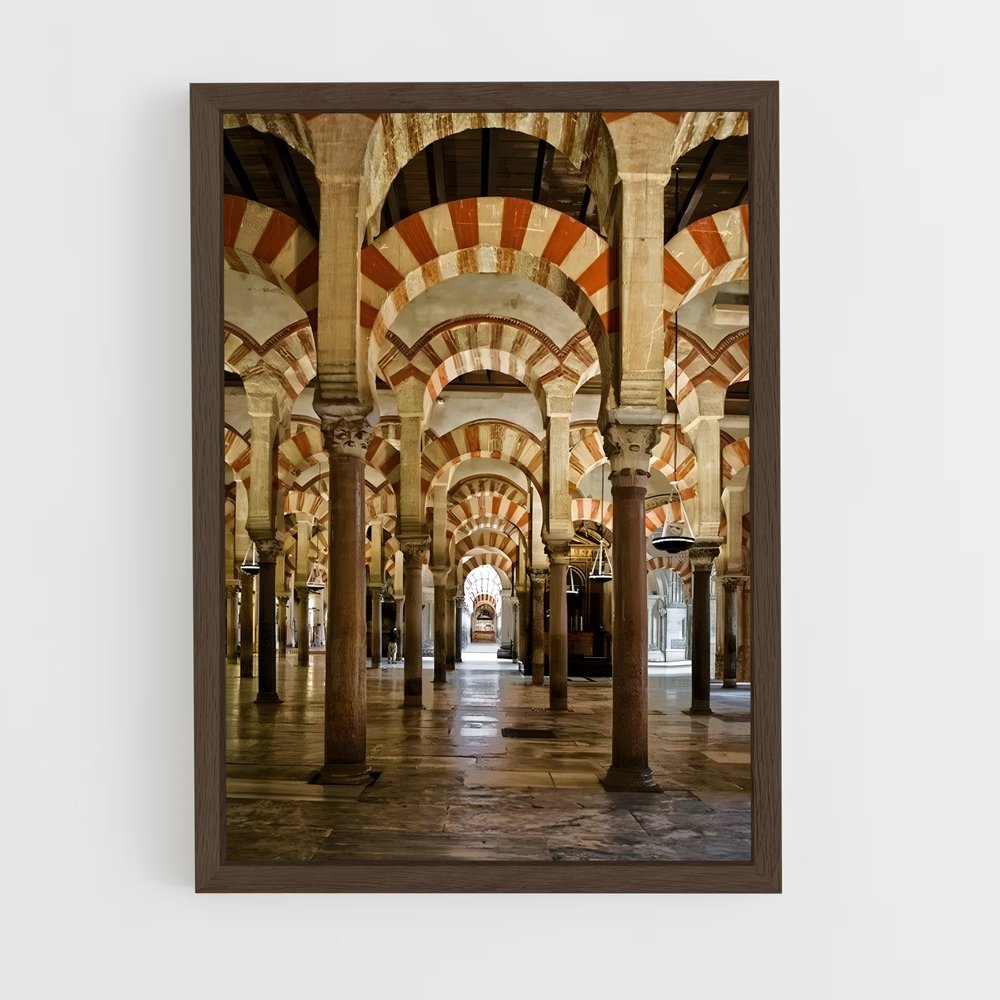 ap-mosque cordoba-7 cadre Bois foncé