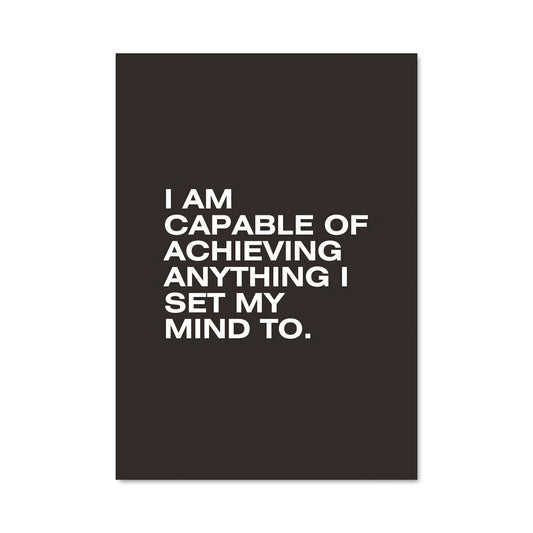 Poster Je Suis Capable