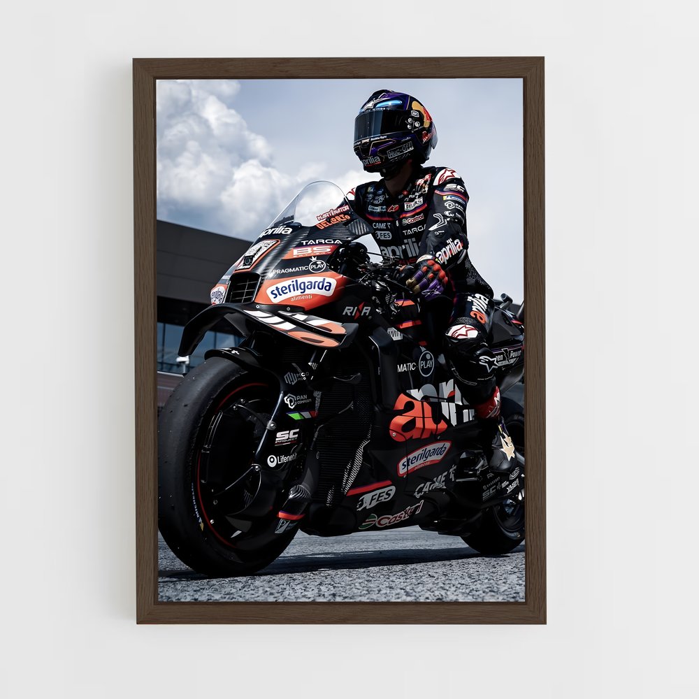 ap-motogp-15 cadre Bois foncé