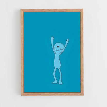 ap-mr meeseeks-4 cadre Bois clair