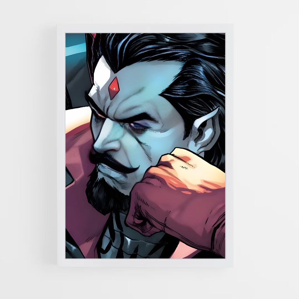 ap-mr sinister-4 cadre Blanc