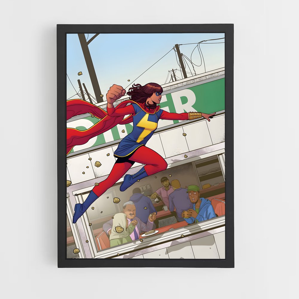 ap-ms marvel-10 cadre Noir