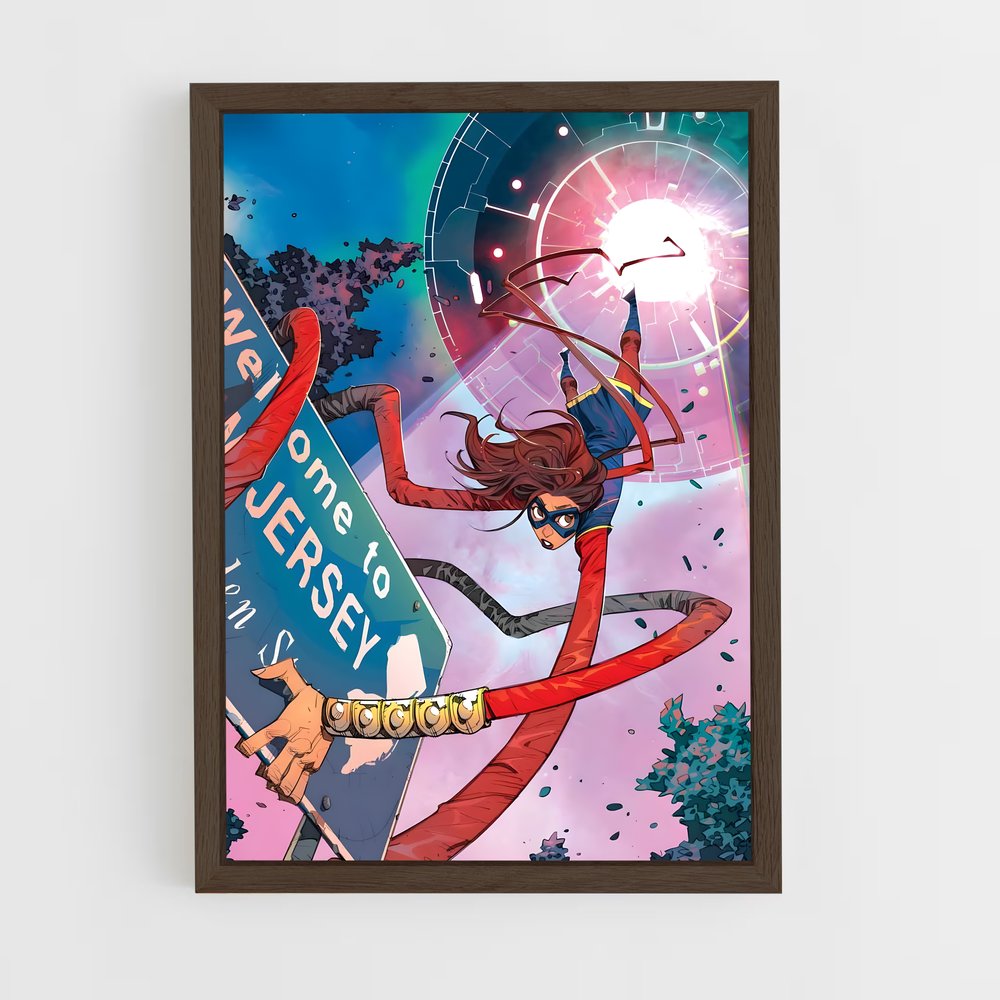 ap-ms marvel-6 cadre Bois foncé