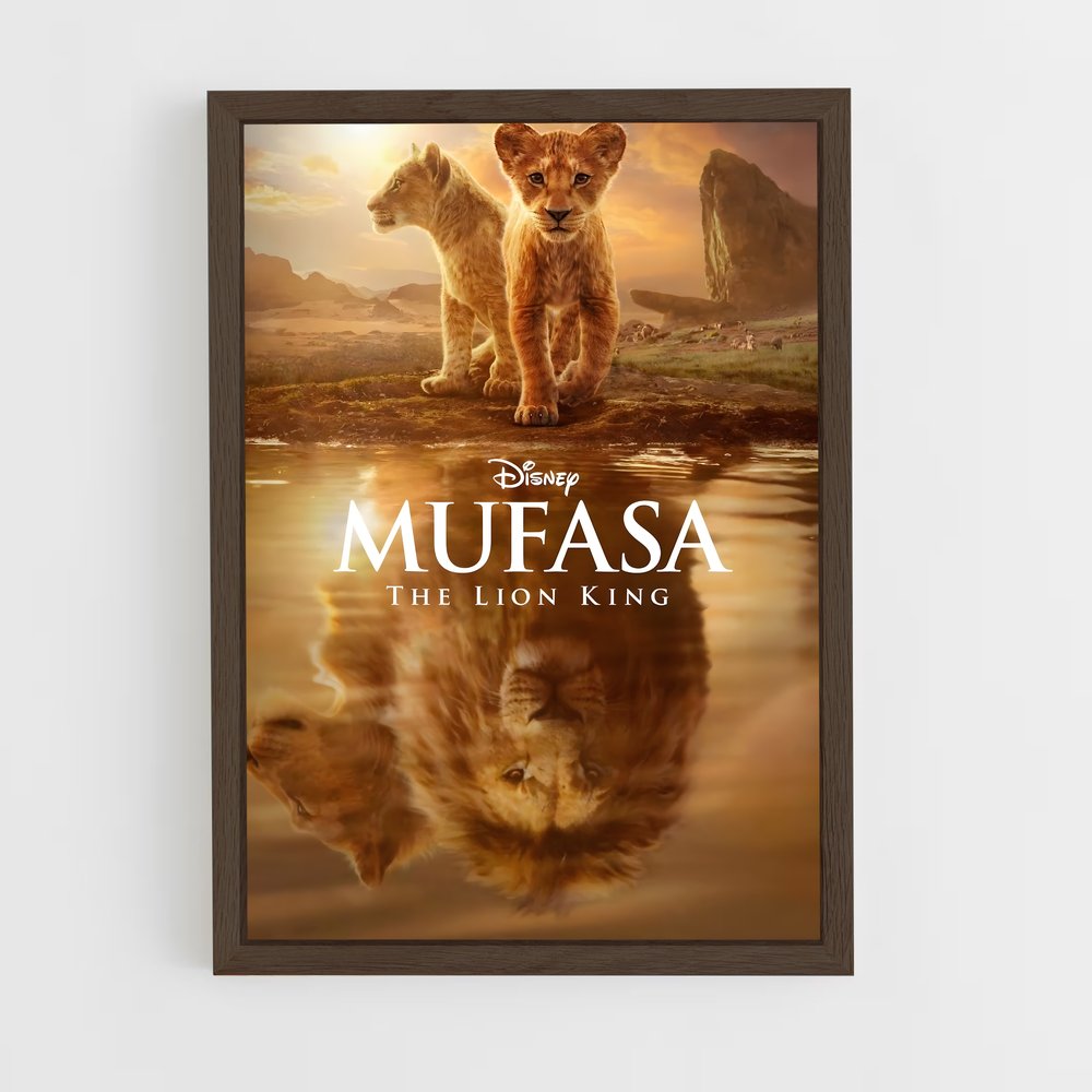 ap-mufasa-1 cadre Bois foncé
