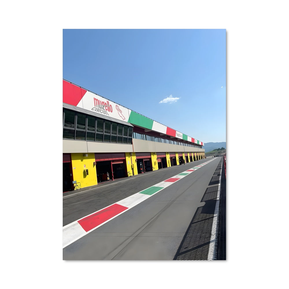 Poster Circuit Mugello