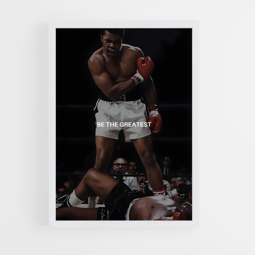 ap-muhammad ali-9 cadre Blanc