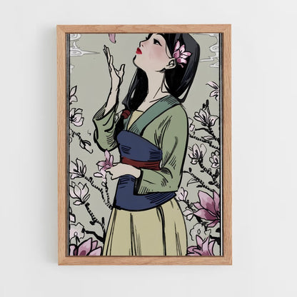 ap-mulan-1 cadre Bois clair