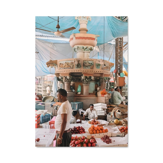 Poster Marché de Mumbai