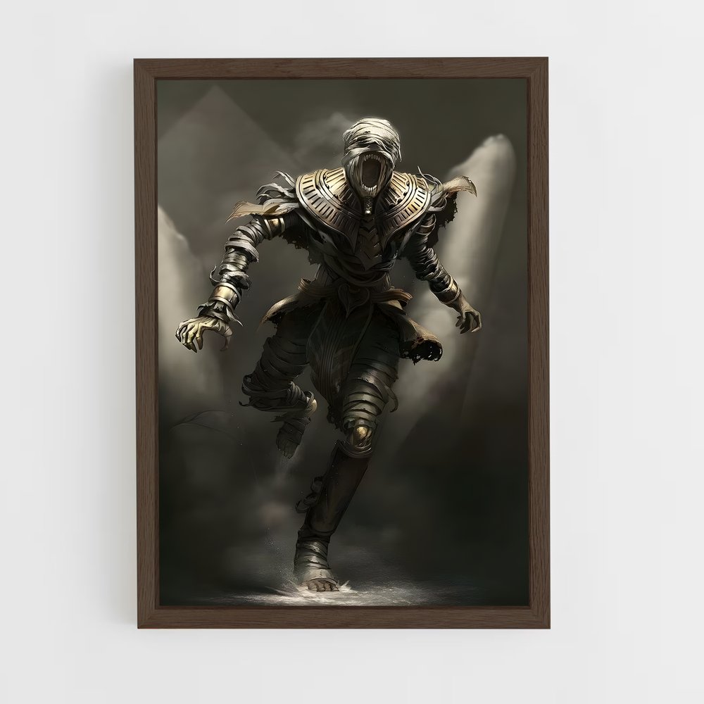 ap-mummy-4 cadre Bois foncé