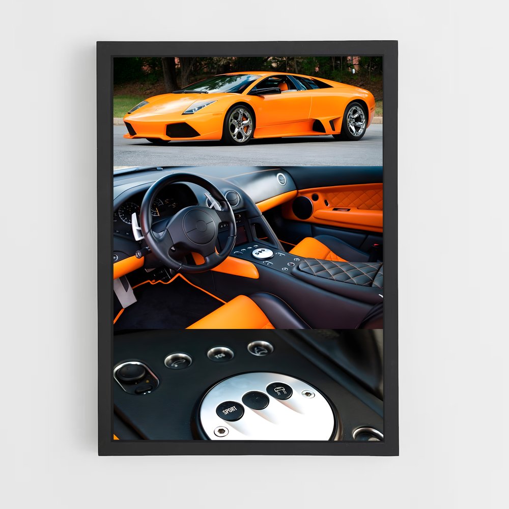 ap-murcielago lp640-5 cadre Noir