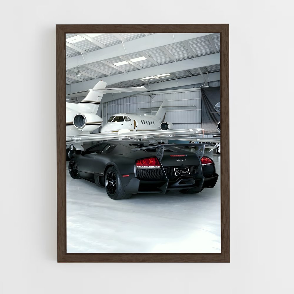 ap-murcielago lp670-4 sv-1 cadre Bois foncé