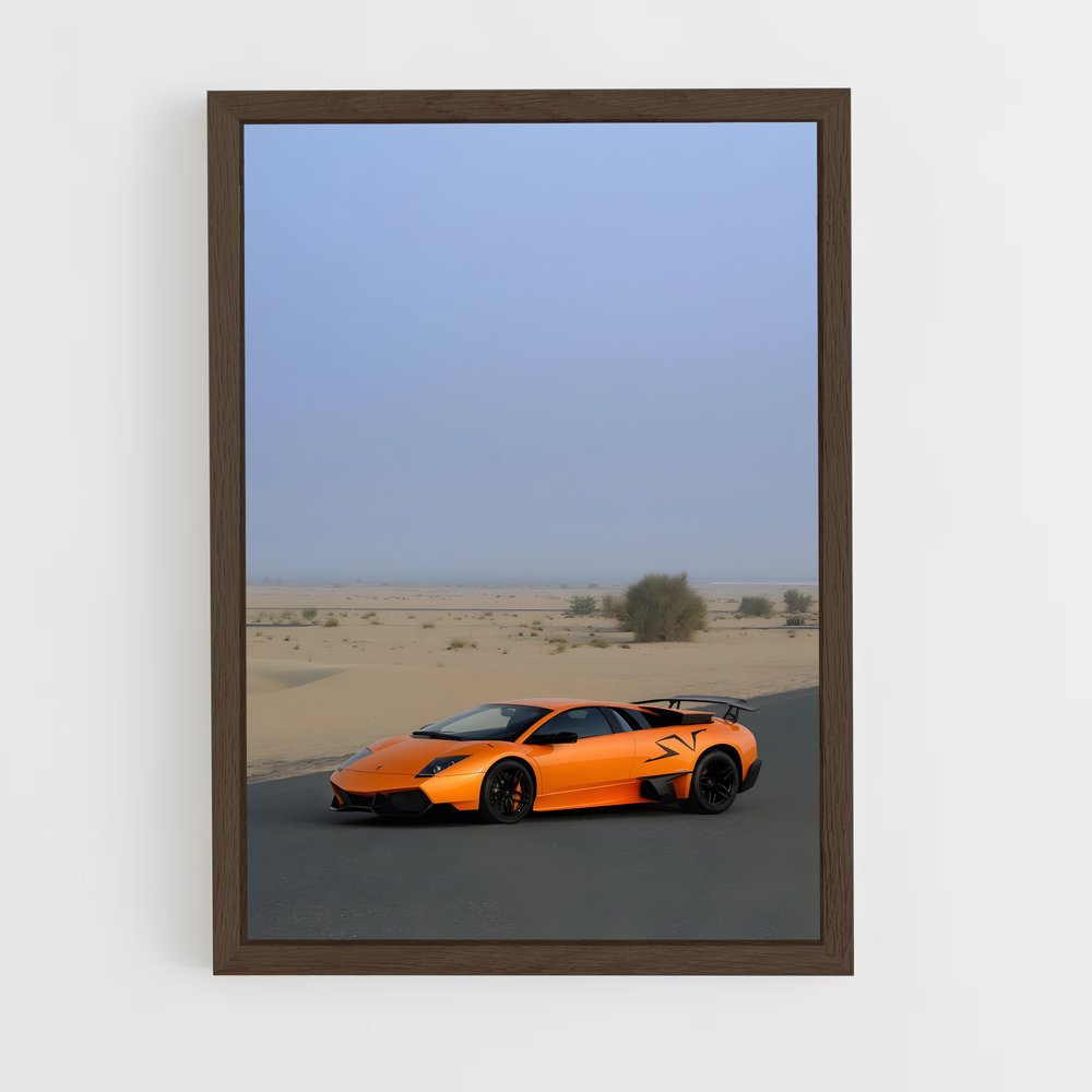ap-murcielago lp670-4 sv-2 cadre Bois foncé