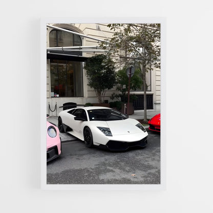 ap-murcielago sv-6 cadre Blanc