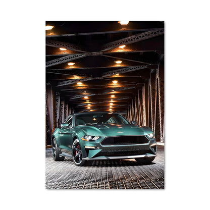 Poster Bullitt Green Machine