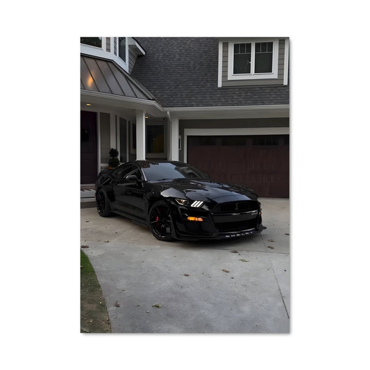 Poster Mustang gt500 77419