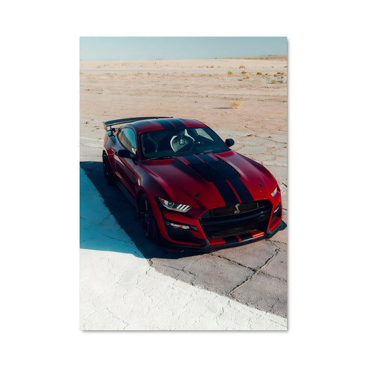 Poster Mustang GT500: Power Unleashed