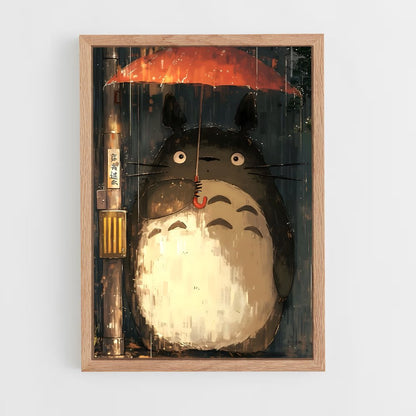 ap-my neighbor totoro-8 cadre Bois clair