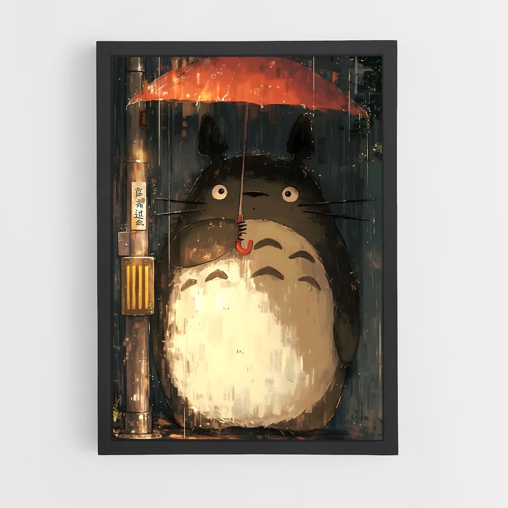 ap-my neighbor totoro-8 cadre Noir