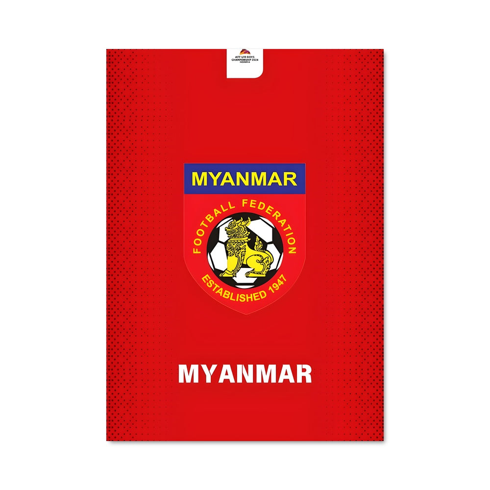 Poster Équipe Rouge du Myanmar