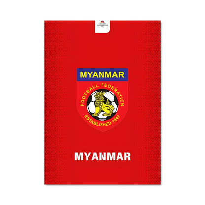 Poster Équipe Rouge du Myanmar