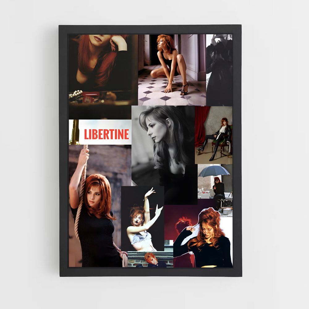 ap-mylene farmer-5 cadre Noir