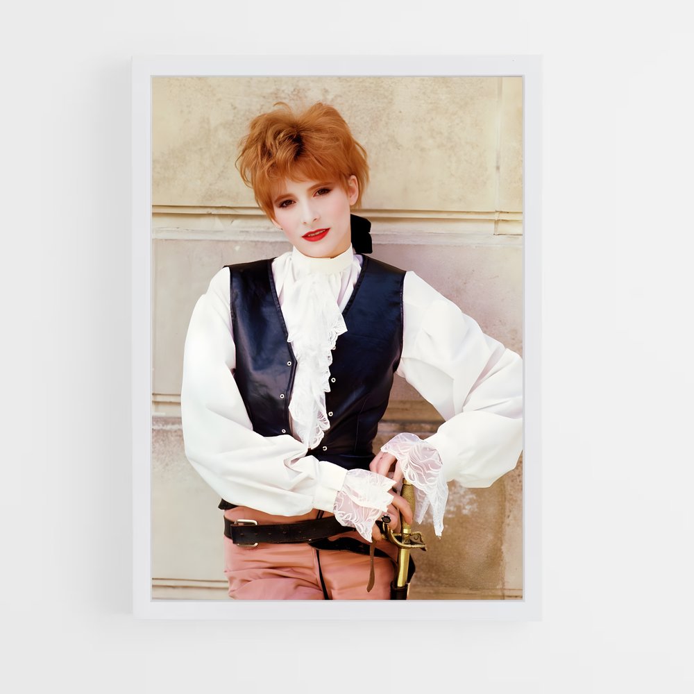ap-mylene farmer-7 cadre Blanc