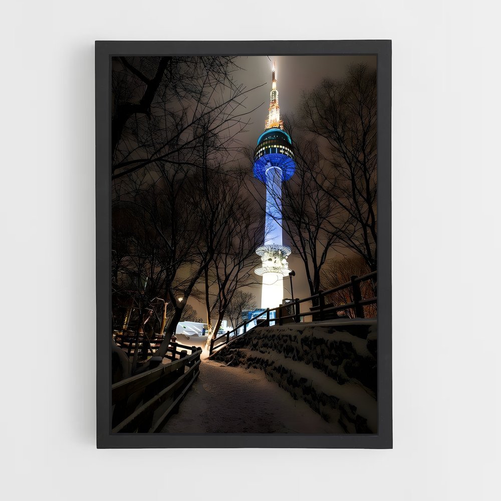 ap-n seoul tower-1 cadre Noir