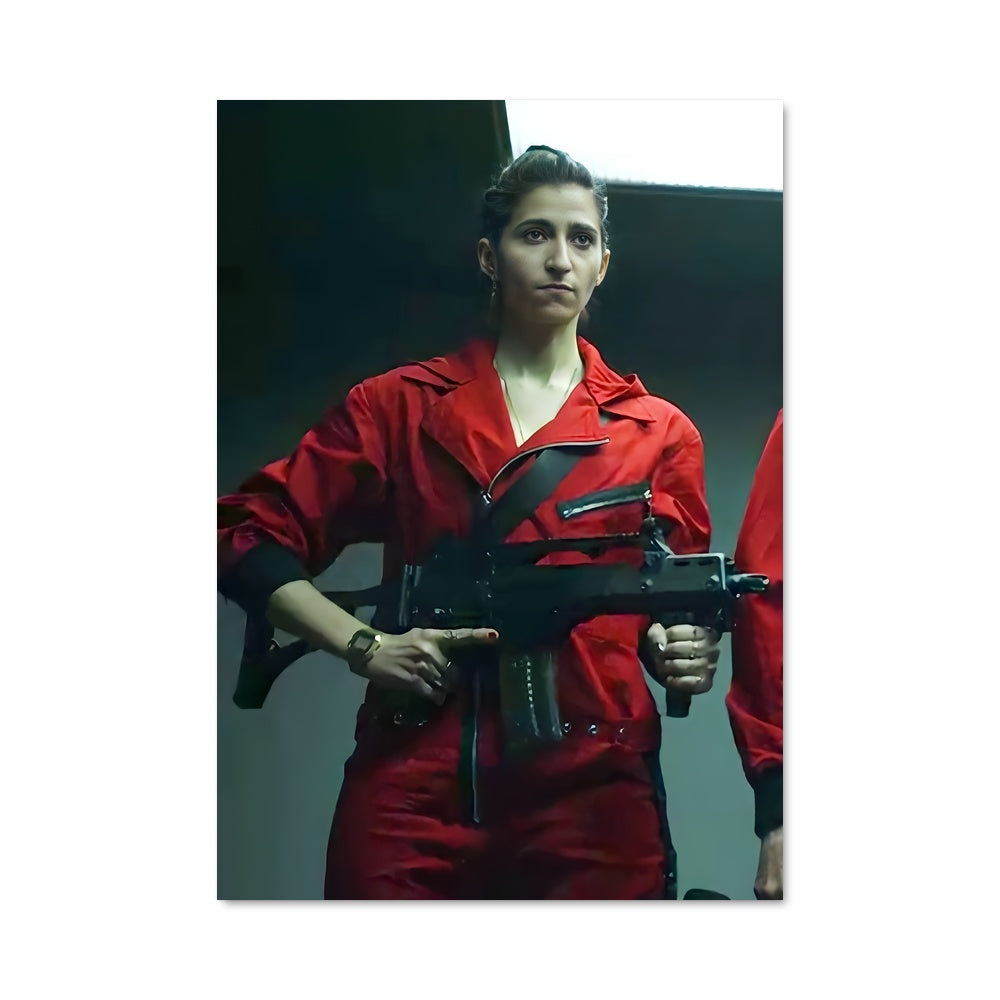 Poster Uniforme Rouge