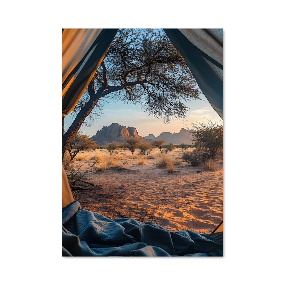 Poster Oasis Étoilé